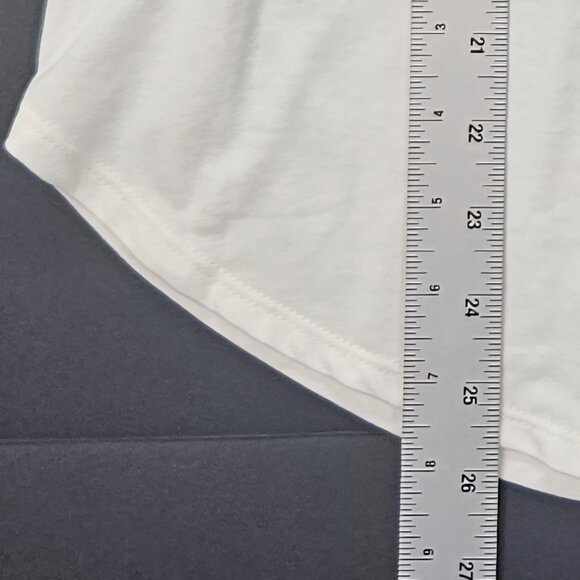 Traj3ctory Activewear Women's Size M White Racerback Training Tank Top - Picture 9 of 9